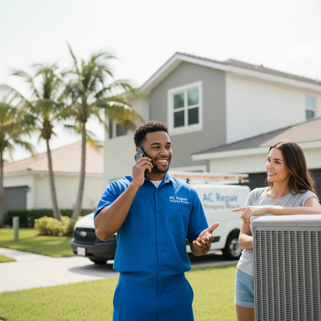 AC Repair Pompano Beach customer support in Solvay